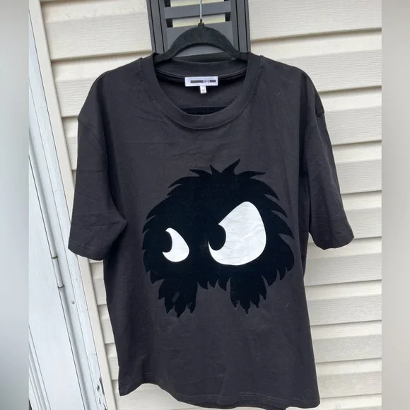 ALEXANDER MCQUEEN MEN’S/LADIES BLACK EYES T SHIRT-XXL - Picture 1 of 7
